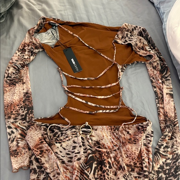 Fashion nova eye of the tiger mini dress - Picture 3 of 3